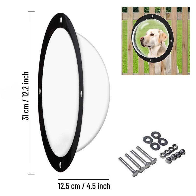 Plastic Dome Clear - 1/2 adet Şeffaf Pet Kabarcık Pencere