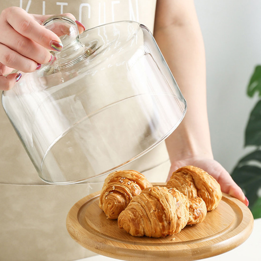 18 cm Şeffaf Cam Tatlı Kubbesi - Plastic Dome Clear incelemesi ve fiyatı